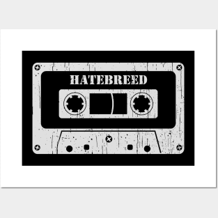 Hatebreed - Vintage Cassette White Posters and Art